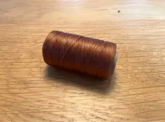 Gewachstes Garn, 50 Meter   Kastanienbraun