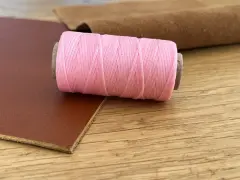 Gewachstes Garn, 50 Meter   Rosa